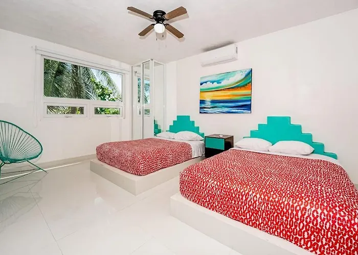Oceanfront With Access Pool Balconies & Waterfront Hammocks - Sol Hébergement de vacances Tulum
