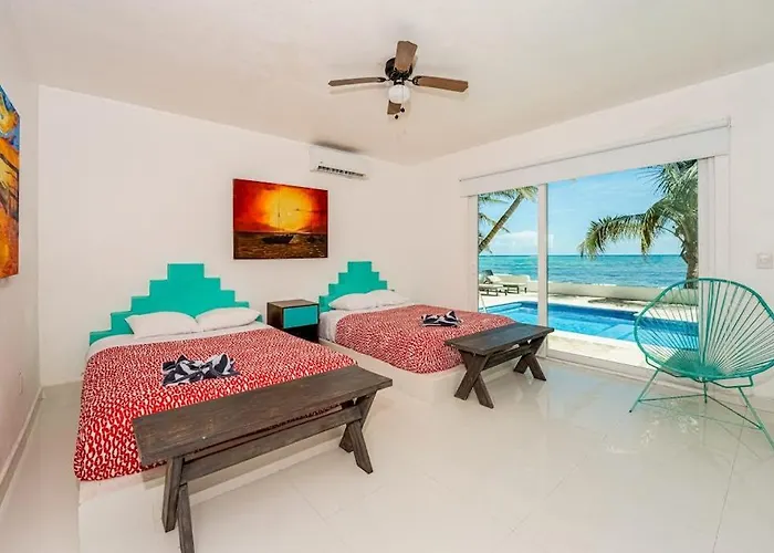 Oceanfront With Access Pool Balconies & Waterfront Hammocks - Sol *